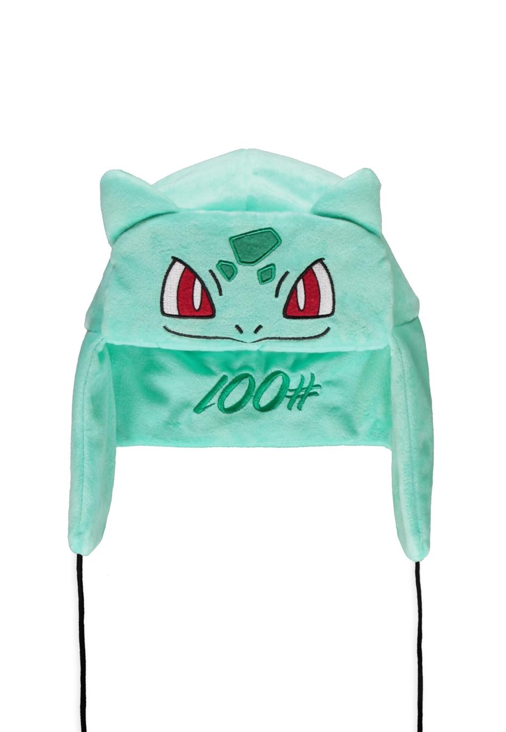 POKEMON Bulbasaur - 58 cm - Novelty Trapper Hat