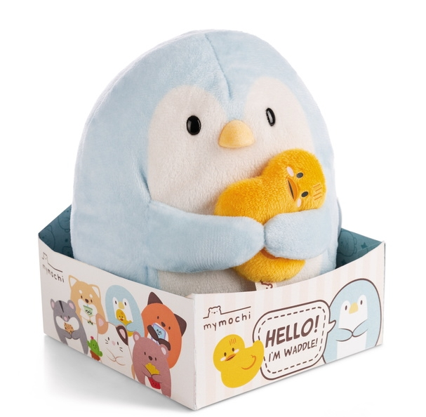 BIG FRIENDS - Penguin Waddle with duck - Plush 27cm