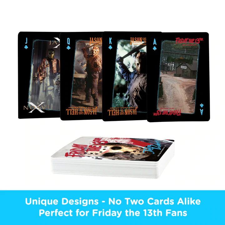 HORROR - Friday the 13th - Playing Cards