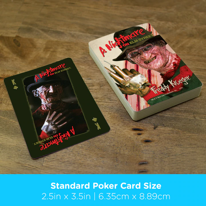 HORROR - Nightmare on Elm Street - Playing Cards