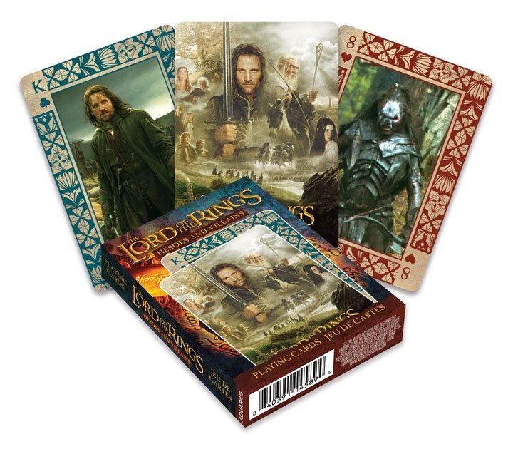 LORD OF THE RING - Heroes & Villains - Playing Cards