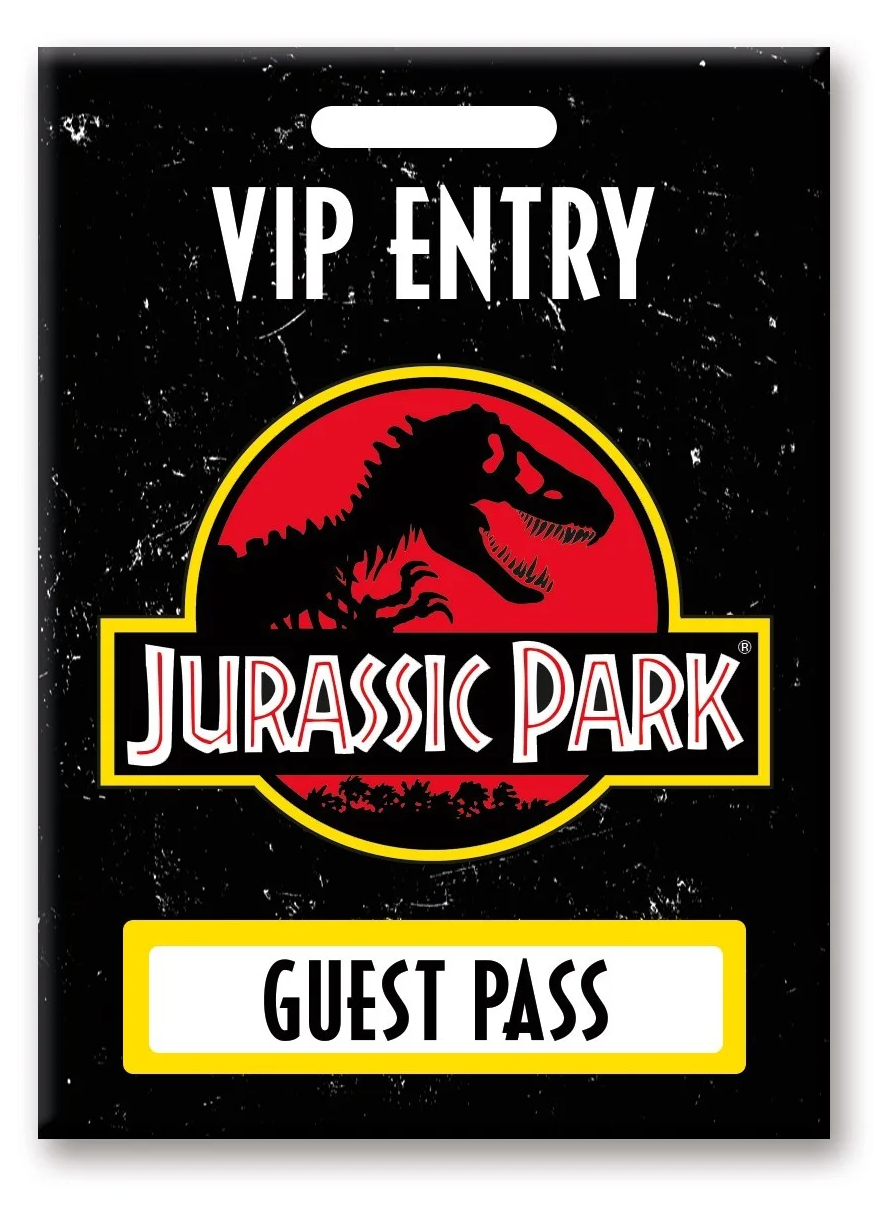 JURASSIC PARK - Guest Pass - Magnet 6.3x8.9cm