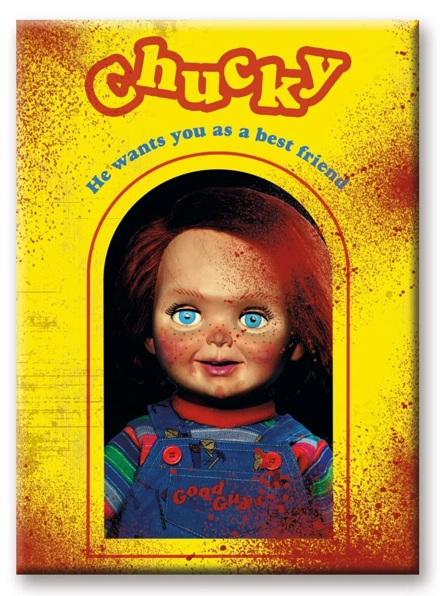 CHUCKY - Toy - Magnet 6.3x8.9cm