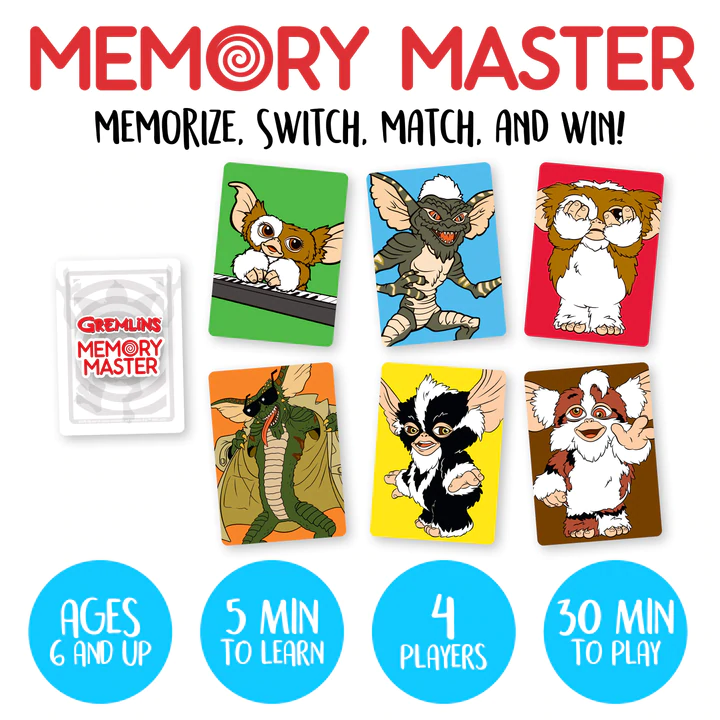 GREMLINS - Memory Master Card Game (UK)