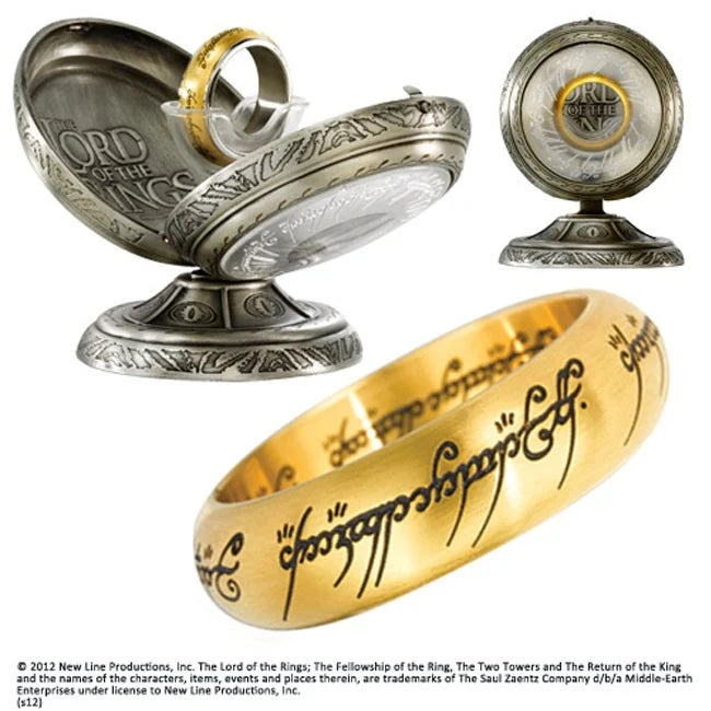 LORD OF THE RINGS - One Ring Stainless Steel - Size US 06 FR 52.2