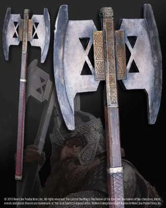 LORD OF THE RINGS - The Gimli Axe