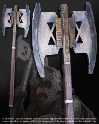 LORD OF THE RINGS - The Gimli Axe