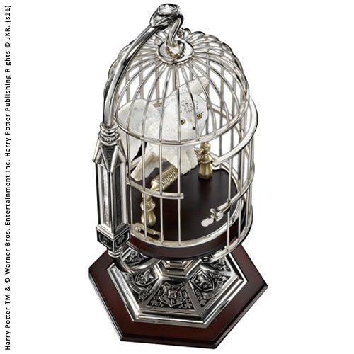 HARRY POTTER - Hedwige Miniature en Cage - 25cm