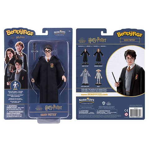 HARRY POTTER - Harry - Figurine Bendyfigs avec support