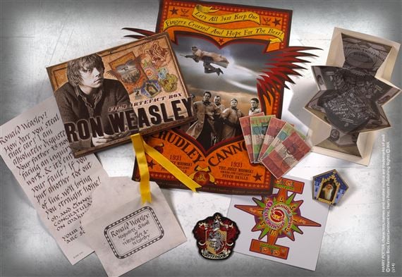 HARRY POTTER - Boite D'Artefacts Ron Weasley (UK)
