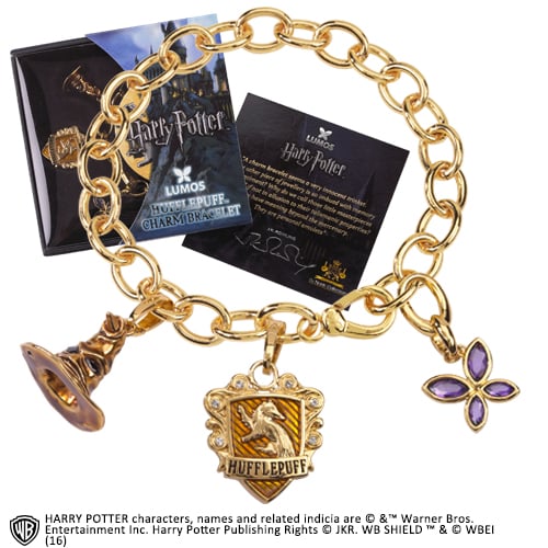 HARRY POTTER - Bracelet Charms - Lumos Poufsouffle