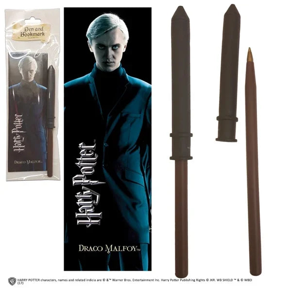 HARRY POTTER - Pen + Bookmark - Draco Malfoy