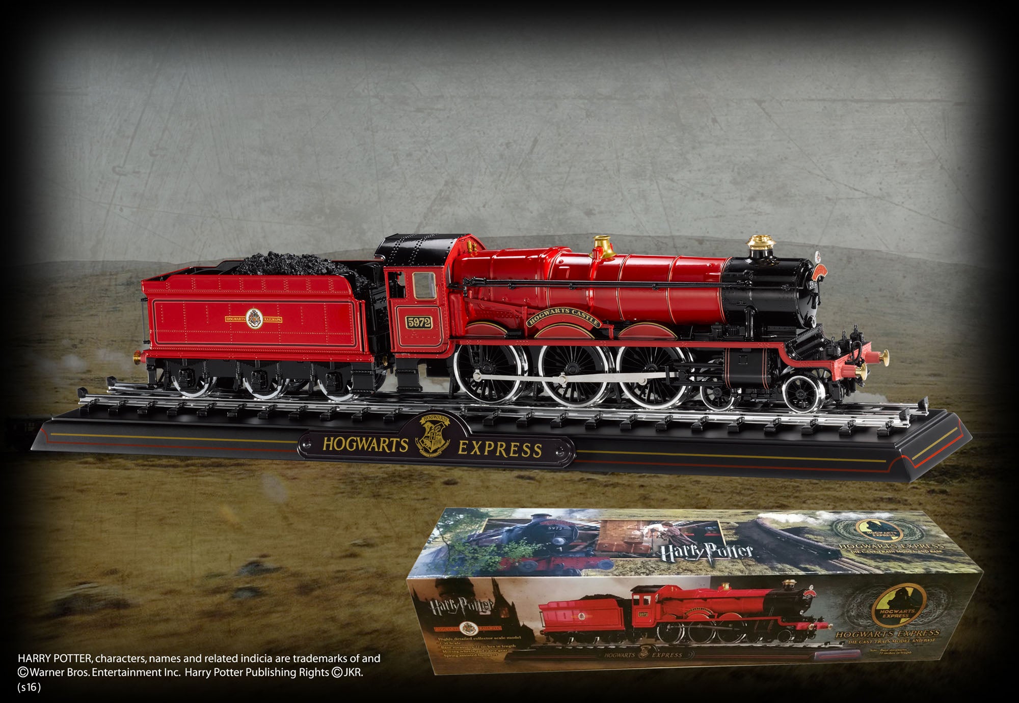 HARRY POTTER - Poudlard Express - Métal Moulé 53cm