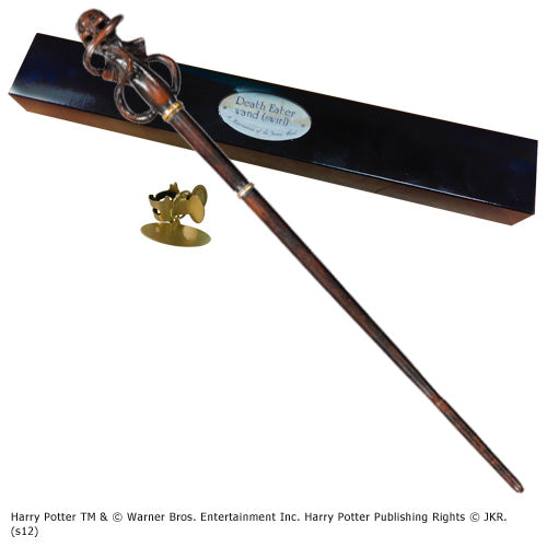 HARRY POTTER - Wand - Death Eater Swirl
