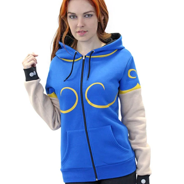 STREET FIGHTER - Chun-Li Hoodies (M)