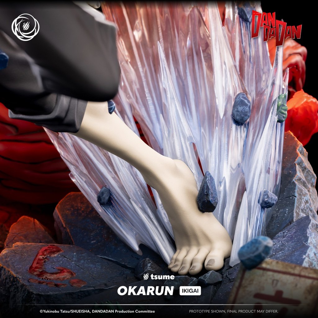 DANDADAN - Okarun Transformed - Statue Résine 1/6 By Tsume - 41cm
