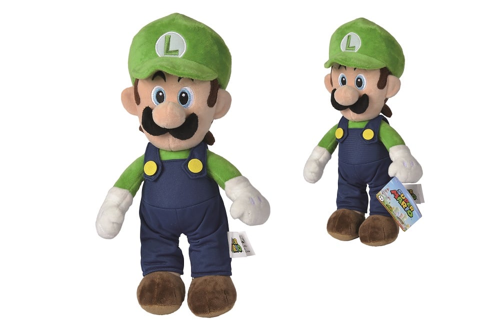 SUPER MARIO - Luigi Peluche - 30cm