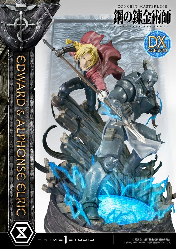 FULLMETAL ALCHEMIST - Edward & Alphonse Deluxe - Statue 56cm