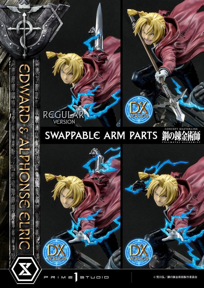FULLMETAL ALCHEMIST - Edward & Alphonse Deluxe - Statue 56cm