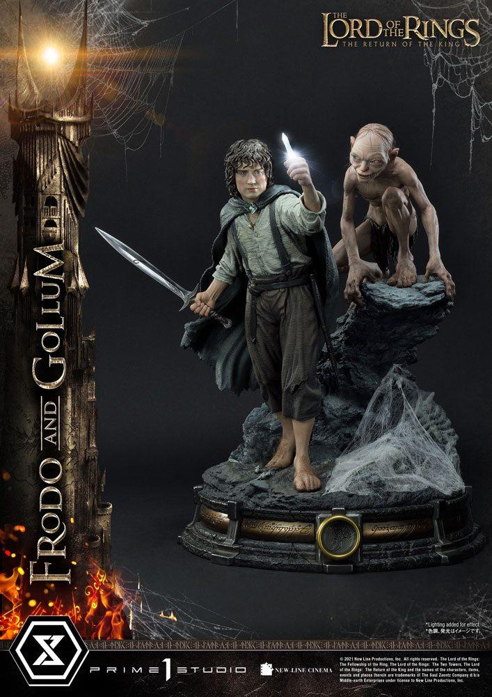 LORD OF THE RINGS - Frodo & Gollum Bonus Ver. - Statuette 46cm