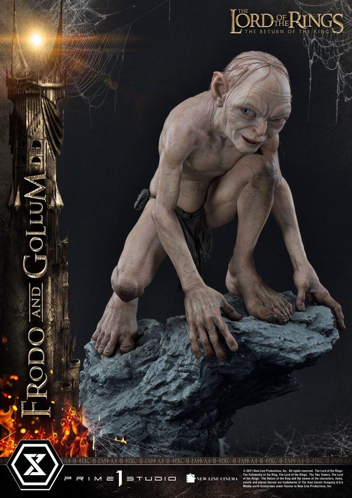 LORD OF THE RINGS - Frodo & Gollum Bonus Ver. - Statuette 46cm