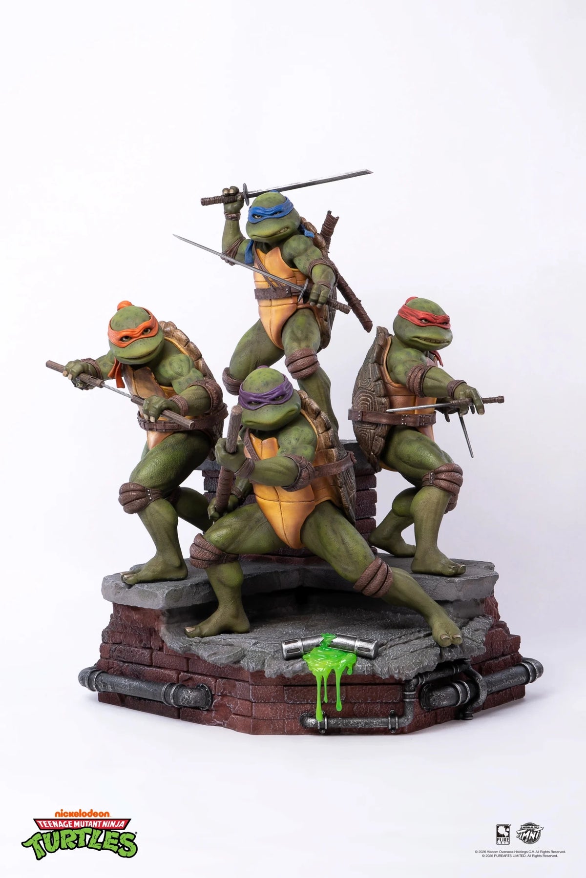 TEENAGE MUTANT NINJA TURTLES - Statue Movie Diorama 1/6 51cm