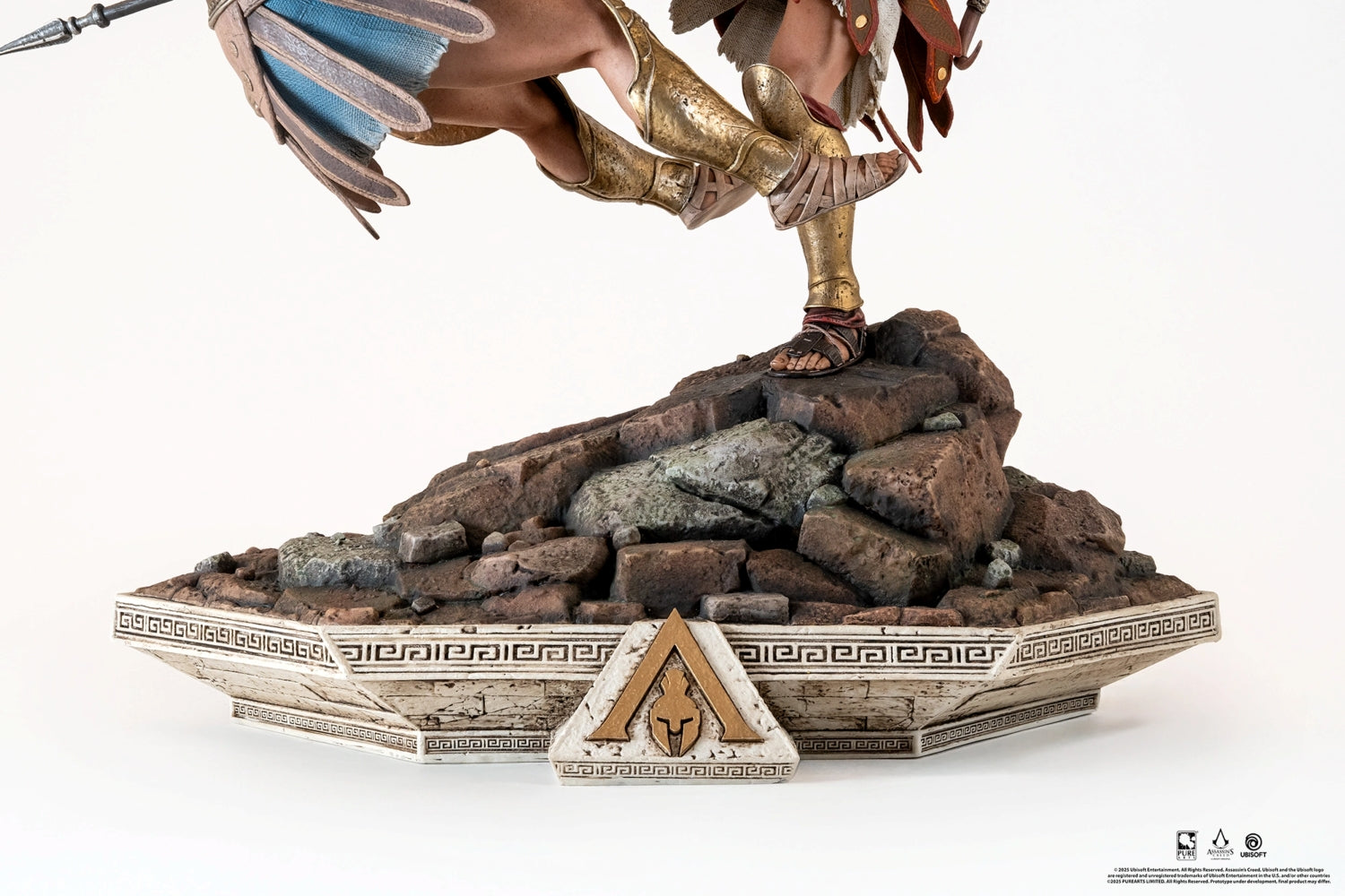 ASSASSIN'S CREED - Alexios "Spartan Kick" -Statue Diorama 1/6 40cm