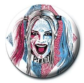 SUICIDE SQUAD - Harley Quinn Tattoo - Button Badge 25mm