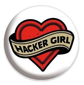 STRANGER THINGS 4 - Hacker Girl - Button Badge 25mm