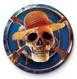 ONE PIECE NETFLIX - Straw Hat Logo - Button Badge 25mm