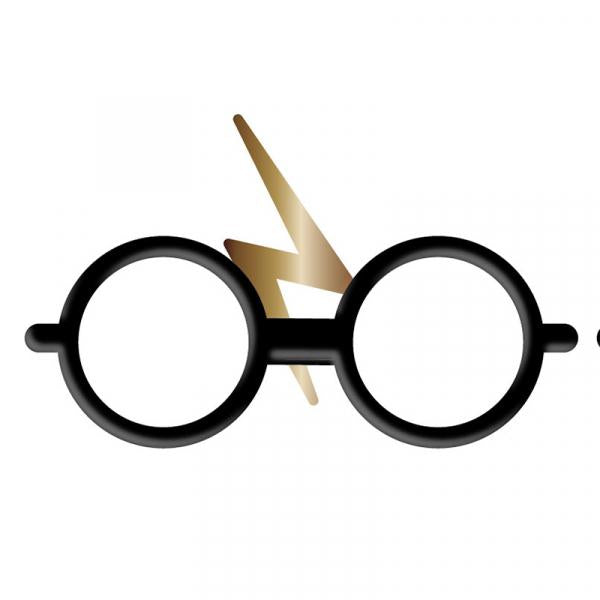 HARRY POTTER - Pin Badge Enamel - Glasses and Scar