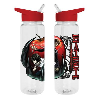 DEATH NOTE - Light Yagami VS L - Water Bottle Plastic