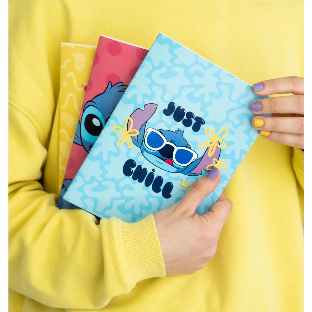 STITCH - 3 Pack of Notebooks - Size A5