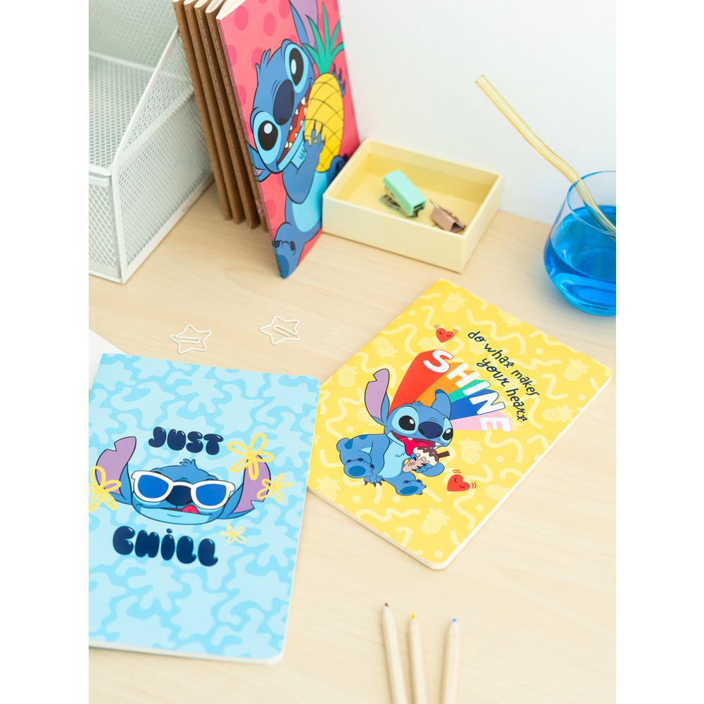 STITCH - 3 Pack of Notebooks - Size A5