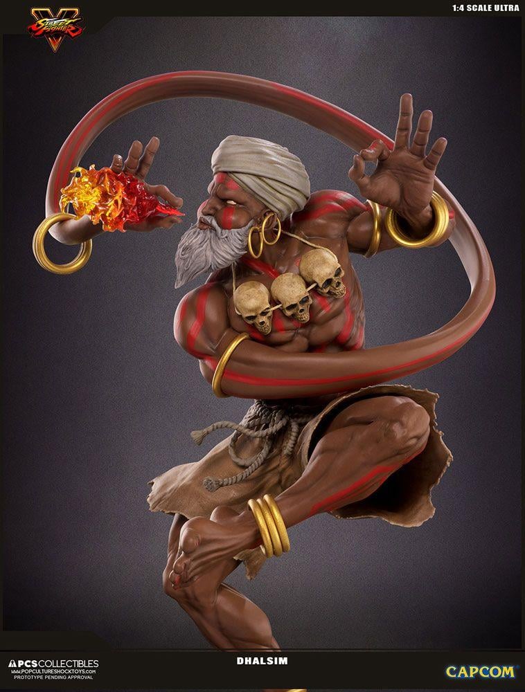 STREET FIGHTER - Dhalsim 1:4 Scale Statue - 63cm