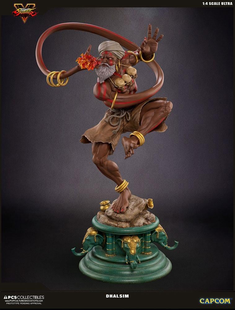 STREET FIGHTER - Dhalsim 1:4 Scale Statue - 63cm