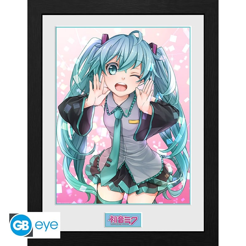 HATSUNE MIKU - Collector Print 30X40 - Wink