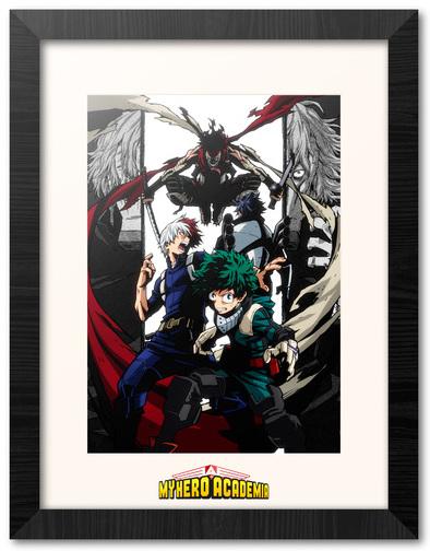 MY HERO ACADEMIA - Heroes & Villains - Collector Print '30x40cm'