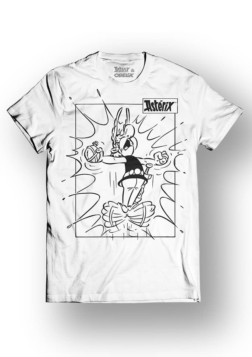 ASTERIX & OBELIX - T-Shirt - Power - White (S)