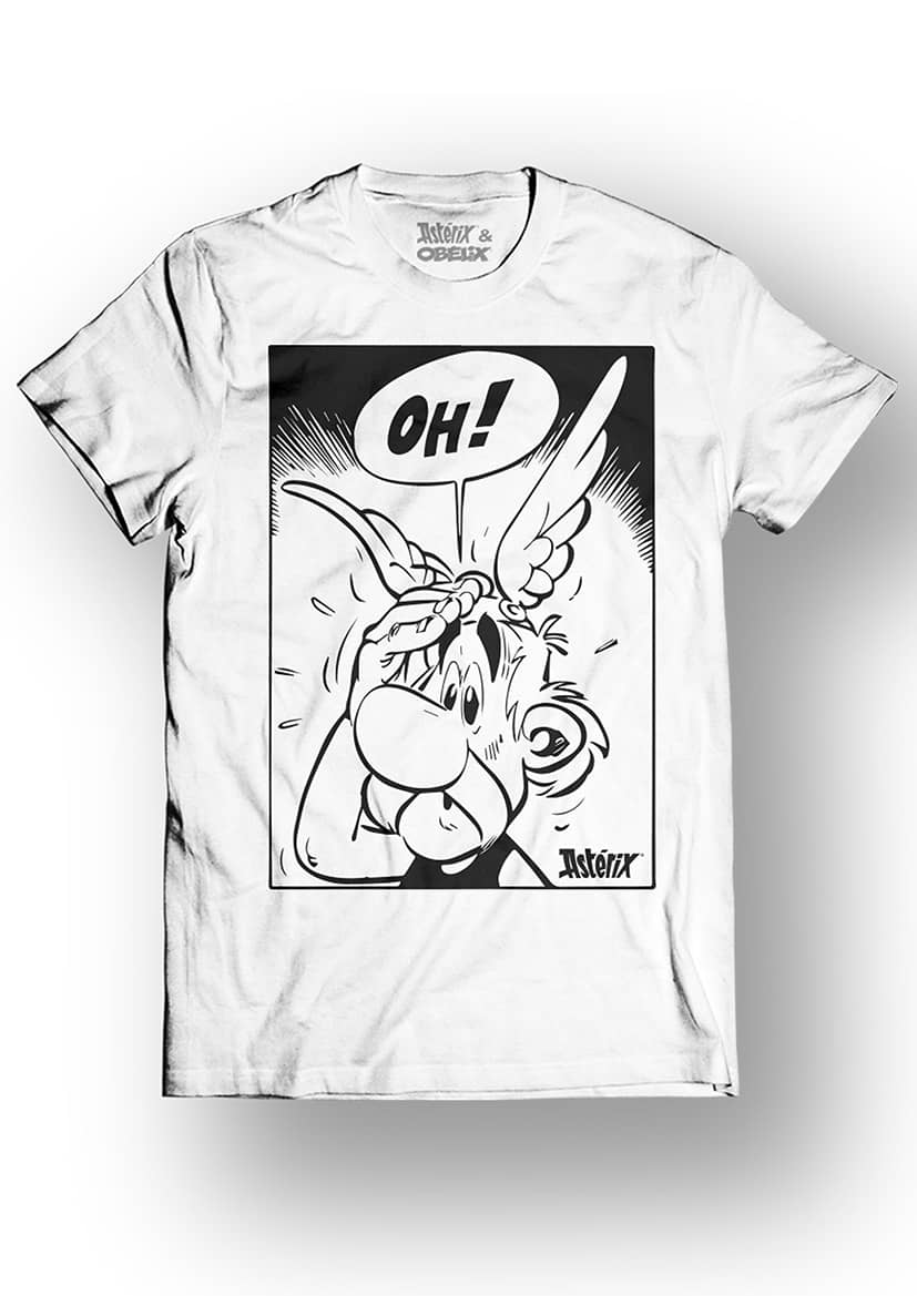 ASTERIX & OBELIX - T-Shirt - OH! - White (M)