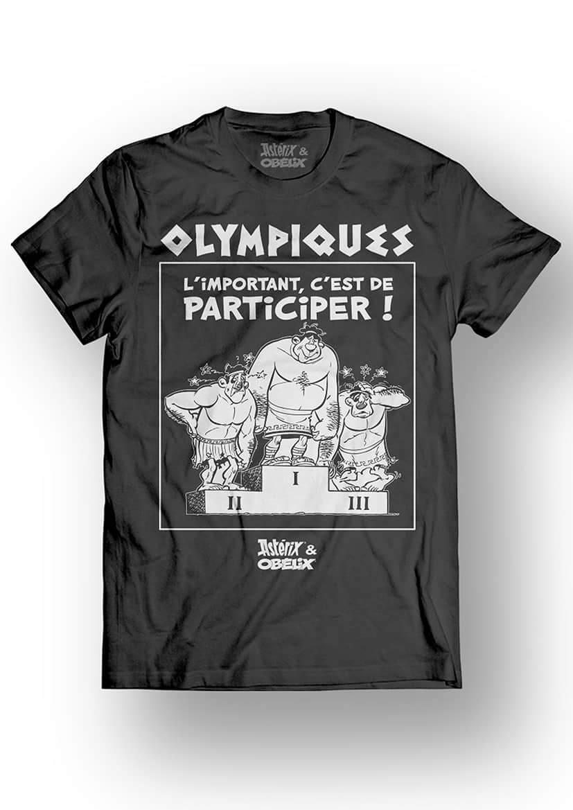 ASTERIX & OBELIX - T-Shirt - Olympiques - Black (M)