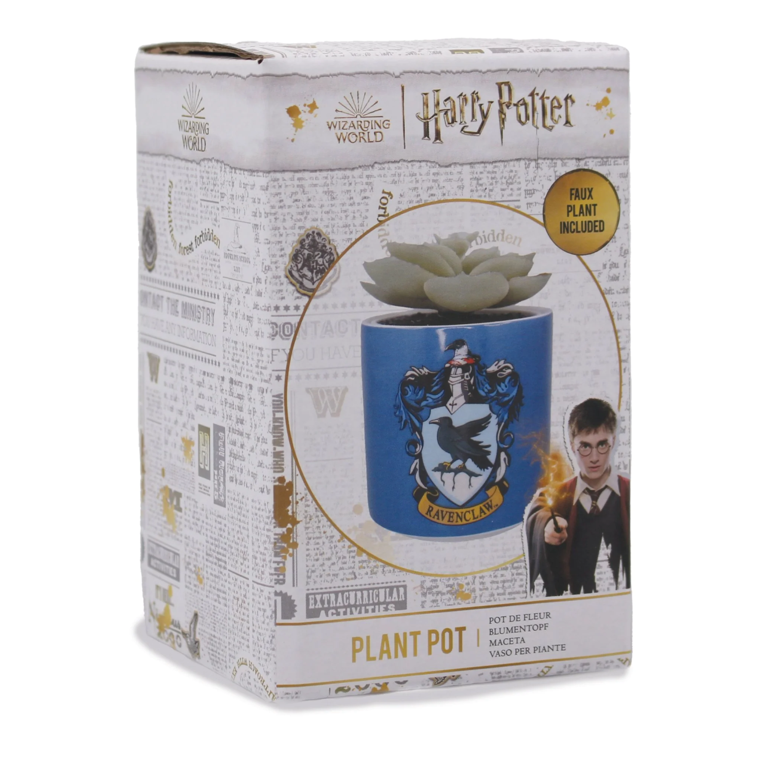 HARRY POTTER – Ravenclaw – Künstlicher Blumentopf 6,5 cm