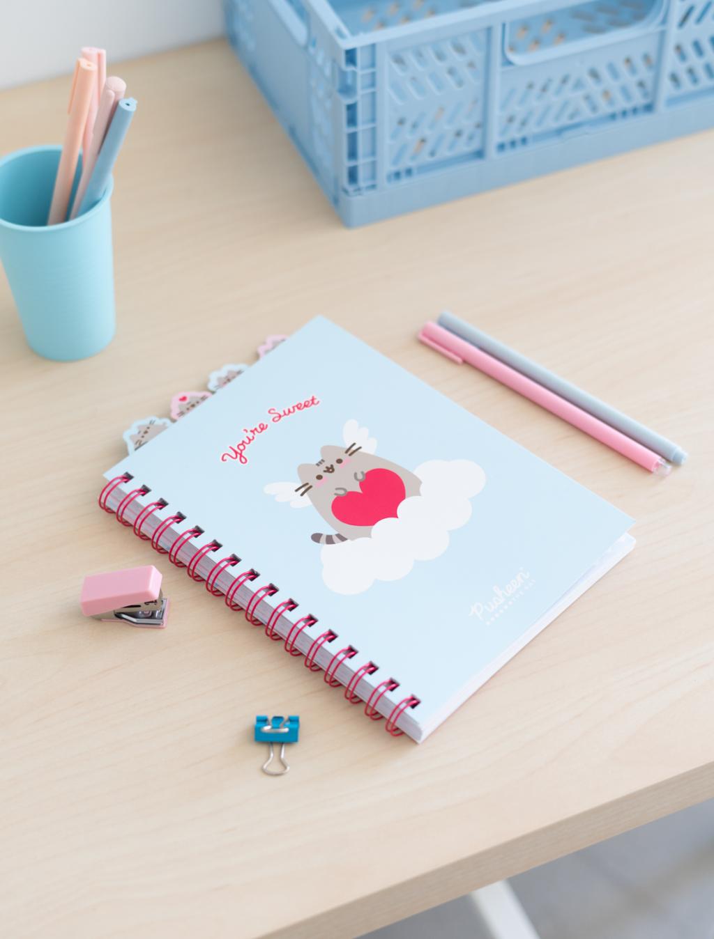 PUSHEEN - Notebook + Dividers - Size A5