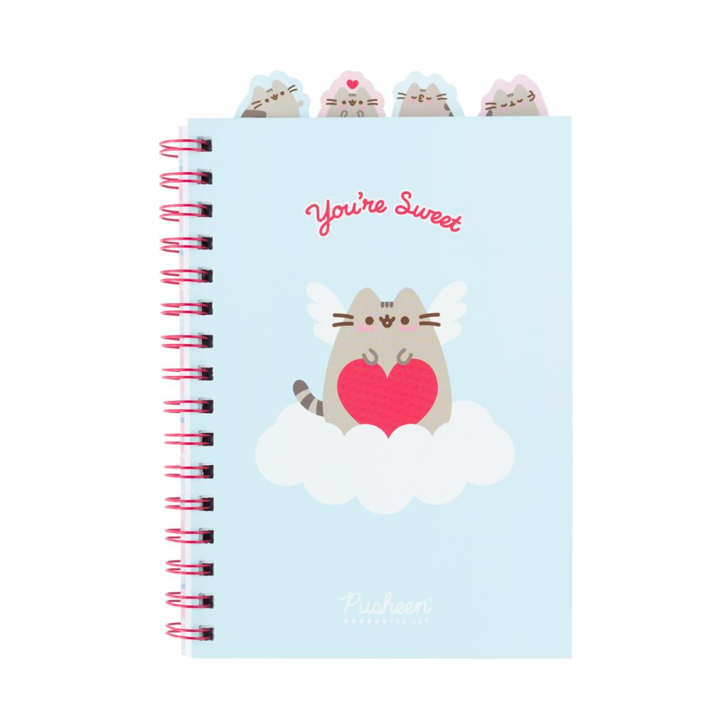 PUSHEEN - Notebook + Dividers - Size A5