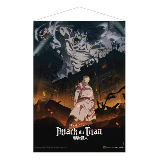 ATTACK ON TITAN : THE FINAL SEASON - Visual 1 - Wallscroll 50X70cm