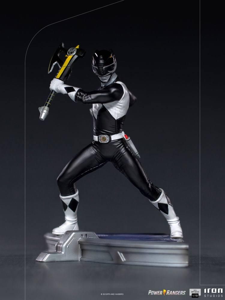 POWER RANGERS - Black Ranger - Statue BDS Art Scale '17x11x14cm'