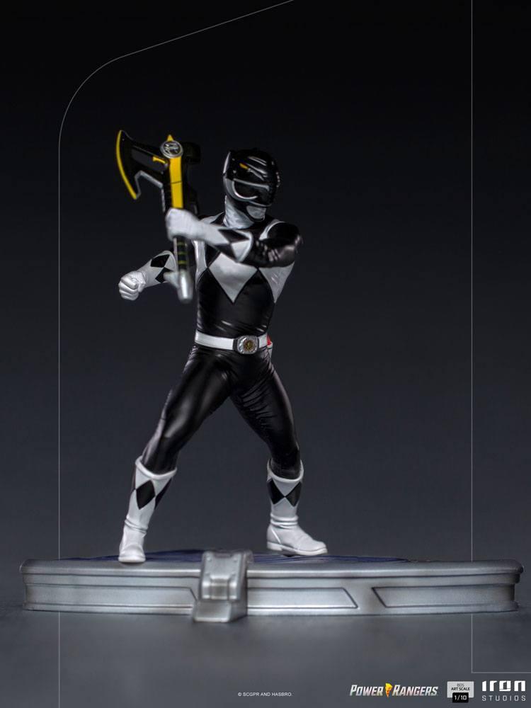 POWER RANGERS - Black Ranger - Statue BDS Art Scale '17x11x14cm'