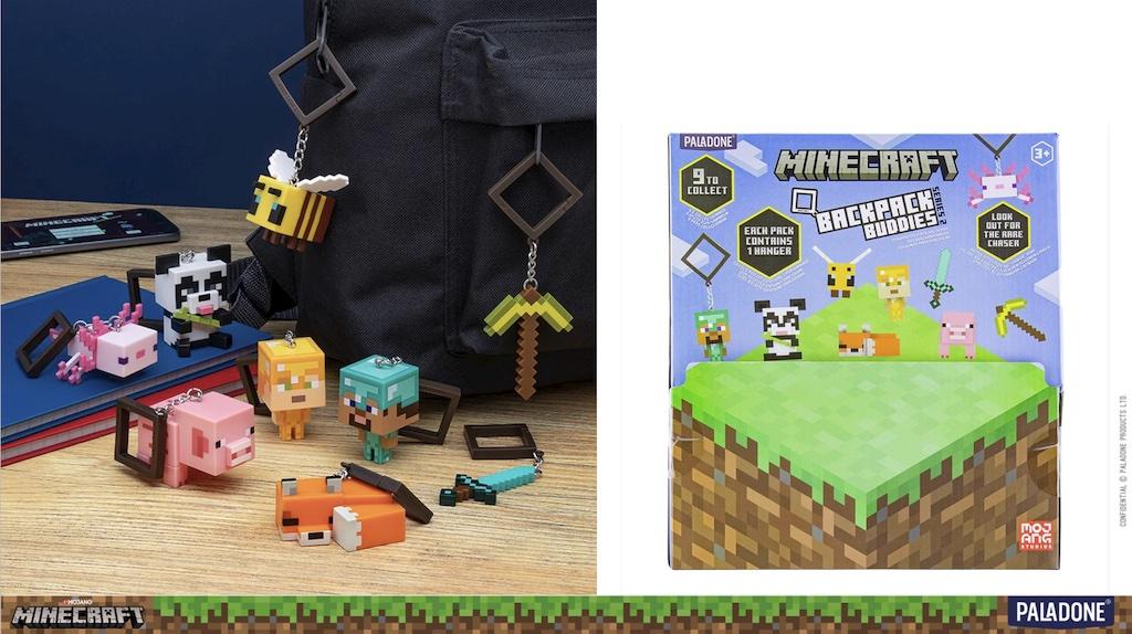 MINECRAFT - Backpack Buddies (Display 24 Pcs)