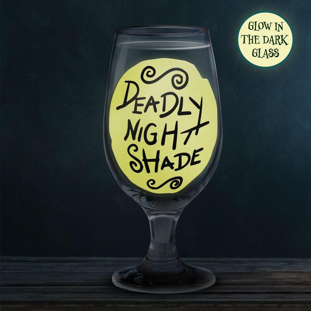 NIGHTMARE BEFORE CHRISTMAS - Deadly Night Shade - Glass GITD 350ml