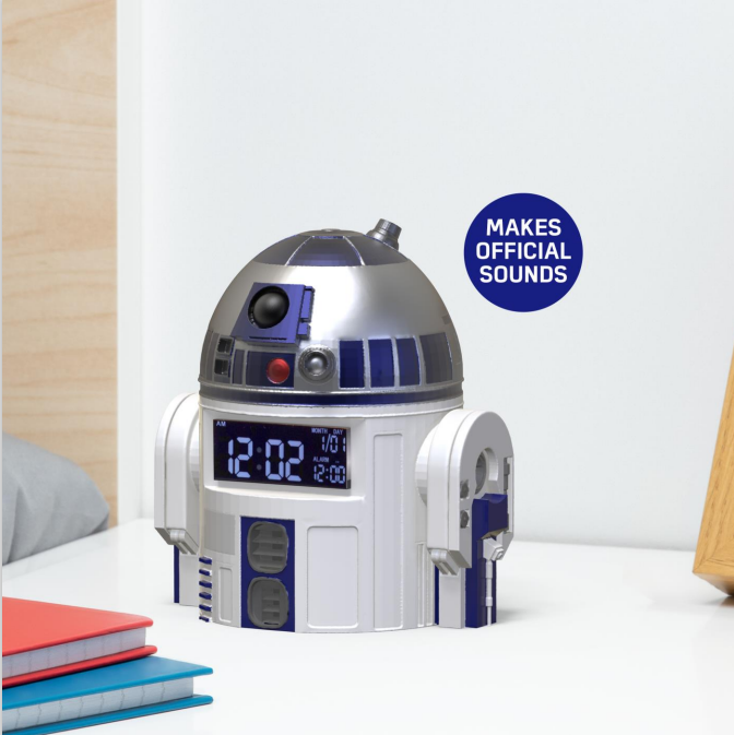 STAR WARS - R2-D2 - Alarm Clock 13cm